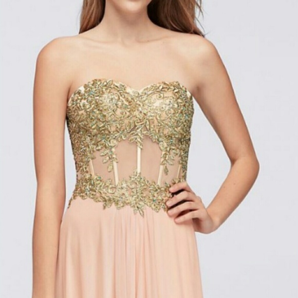 🍒NWT🍒 BLONDIE NITES CORSET BALL GOWN - Picture 2 of 8